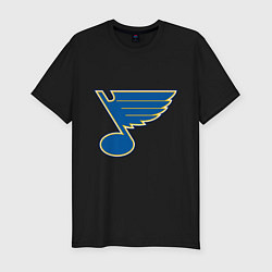 Футболка slim-fit St Louis Blues, цвет: черный