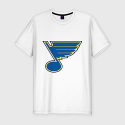 Футболка slim-fit St Louis Blues, цвет: белый