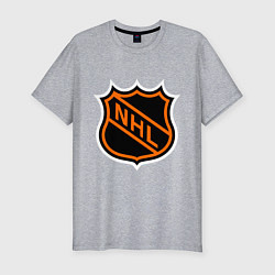 Мужская slim-футболка NHL