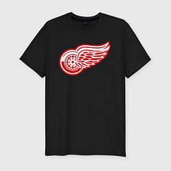 Мужская slim-футболка Detroit Red Wings