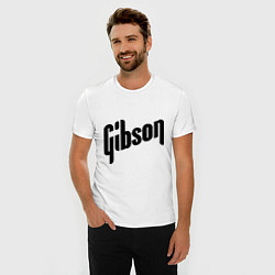 Футболка slim-fit Gibson, цвет: белый — фото 2