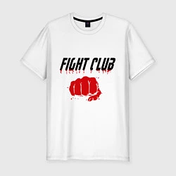 Мужская slim-футболка Fight Club