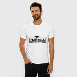 Футболка slim-fit Martell, цвет: белый — фото 2