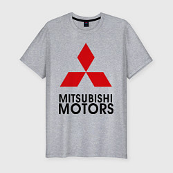 Футболка slim-fit Mitsubishi, цвет: меланж