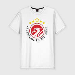 Мужская slim-футболка Liverpool FC Red Army