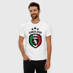 Футболка slim-fit Forza Juventus, цвет: белый — фото 2