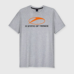 Футболка slim-fit A State of Trance, цвет: меланж