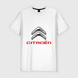 Мужская slim-футболка Citroen