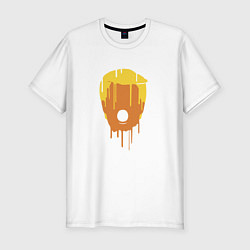 Футболка slim-fit Дональд Трамп, цвет: белый