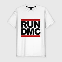 Мужская slim-футболка Run DMC