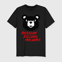 Футболка slim-fit Russian Killing Machine, цвет: черный