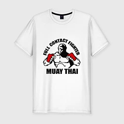 Мужская slim-футболка Full Contact Fighter