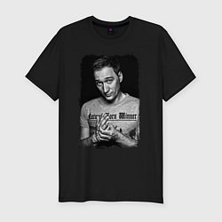 Футболка slim-fit Paul van Dyk: Retro style, цвет: черный