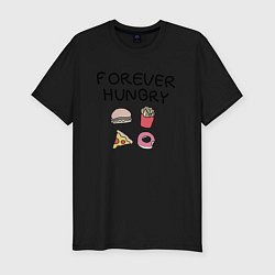 Мужская slim-футболка Forever Hungry