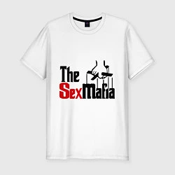 Футболка slim-fit The SexMafia, цвет: белый