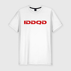 Мужская slim-футболка IDDQD Doom