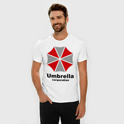 Футболка slim-fit Umbrella corporation, цвет: белый — фото 2