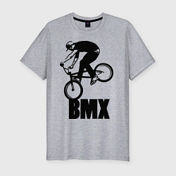 Мужская slim-футболка BMX 3