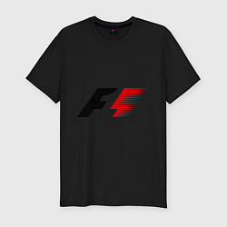 Мужская slim-футболка Formula 1