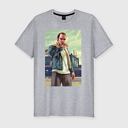 Мужская slim-футболка Trevor Philips