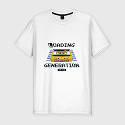 Мужская slim-футболка Loading Generation