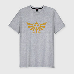 Футболка slim-fit The Legend of Zelda, цвет: меланж