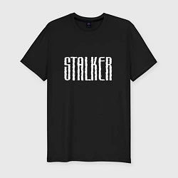 Мужская slim-футболка STALKER