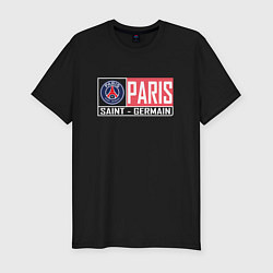 Футболка slim-fit Paris Saint-Germain - New collections, цвет: черный