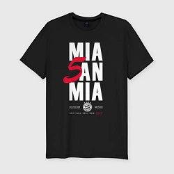 Мужская slim-футболка Bayern FC: Mia San Mia