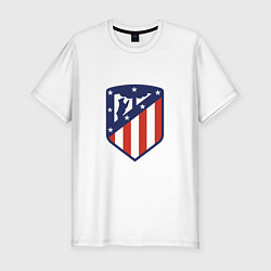 Мужская slim-футболка Atletico Madrid