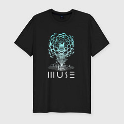 Мужская slim-футболка Muse