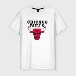 Мужская slim-футболка Chicago Bulls