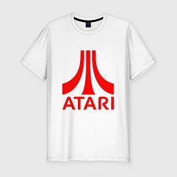 Футболка slim-fit Atari, цвет: белый