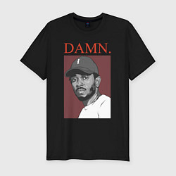Мужская slim-футболка Kendrick Lamar: DAMN