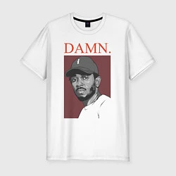 Мужская slim-футболка Kendrick Lamar: DAMN