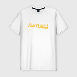 Мужская slim-футболка FakeTaxi