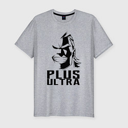 Мужская slim-футболка Plus Ultra - My Hero Academia