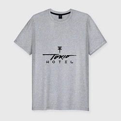 Футболка slim-fit Tokio Hotel, цвет: меланж