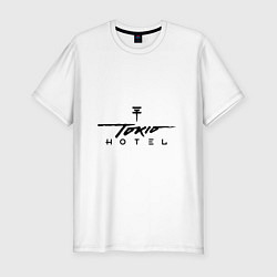 Футболка slim-fit Tokio Hotel, цвет: белый