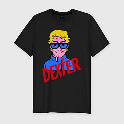 Футболка slim-fit Dexter Comics, цвет: черный