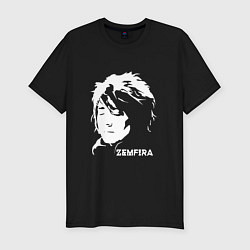 Мужская slim-футболка Zemfira