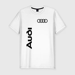 Мужская slim-футболка Audi Style