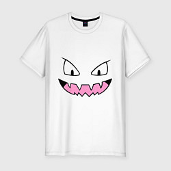 Футболка slim-fit Smile Hell, цвет: белый