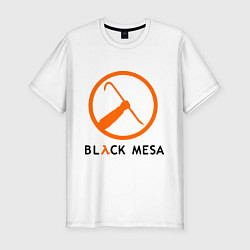 Мужская slim-футболка Black mesa: Scrap