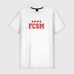Мужская slim-футболка FCSM Club