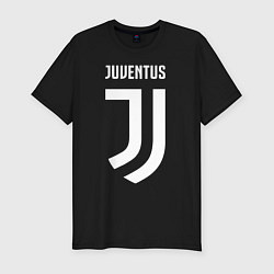 Футболка slim-fit FC Juventus, цвет: черный