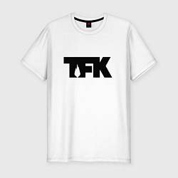 Мужская slim-футболка TFK: Black Logo