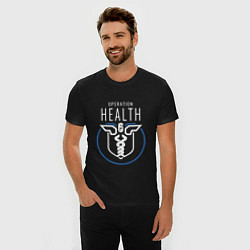 Футболка slim-fit Operation Health, цвет: черный — фото 2