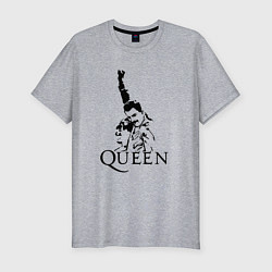 Футболка slim-fit Queen: Rock You, цвет: меланж