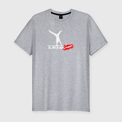 Мужская slim-футболка Turnikman